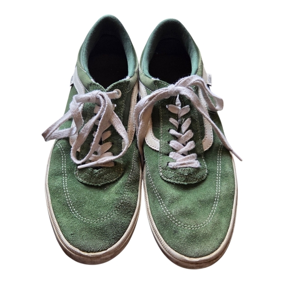 Vans Mens Green Shoes Size 9 - Picture 2 of 10